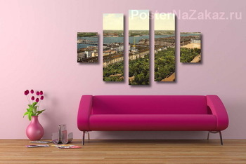 Модульная картина Санкт Петербург 1890-1900