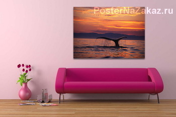 Модульная картина Whale029