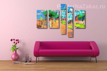 Модульная картина Летний день