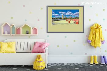 Модульная картина Санкт-Петербург, Петропавловская крепость