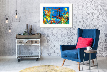 Модульная картина Водный мир 94985