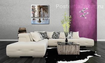 Модульная картина Улочки Барселоны