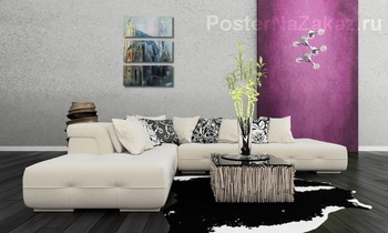 Модульная картина Туманная Вена