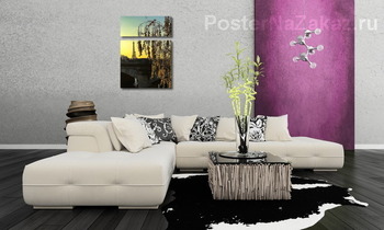 Модульная картина Париж