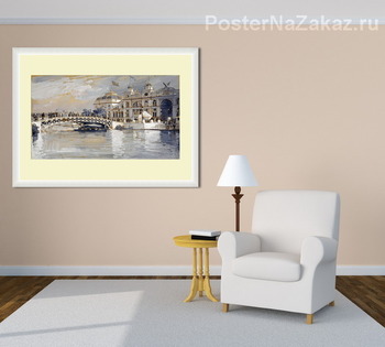 Модульная картина Колумбийская выставка в Чикаго, 1892