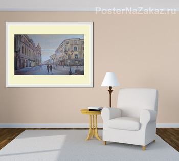 Модульная картина Никольская улица