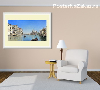 Модульная картина Гондола в Великом Канале