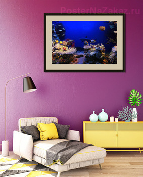 Модульная картина Coral015