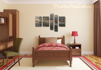 Модульная картина Театр эстрады.