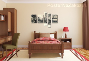 Модульная картина Петровка,начало 20 века