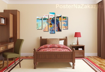 Модульная картина Вид на Стокгольм, 1935