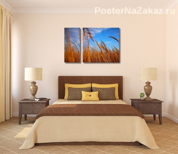 Модульная картина Поле