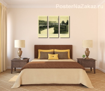 Модульная картина Первый Инженерный мост 1910  –  1915