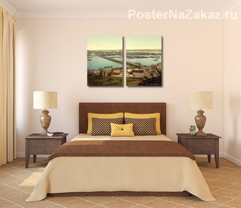 Модульная картина Нижний Новгород 1890-1900 