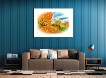 Модульная картина Листопад