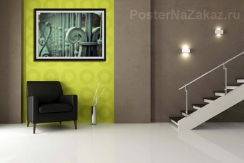 Модульная картина Старая ограда