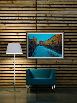 Модульная картина Питер