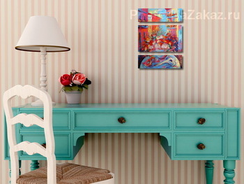 Модульная картина По дороге на карнавал