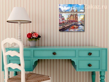 Модульная картина Собор Спас