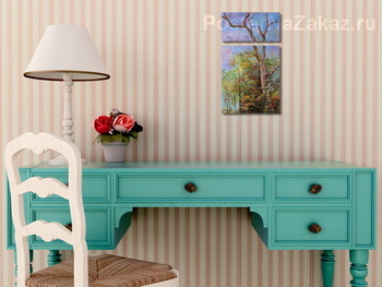 Модульная картина Старое мудрое дерево