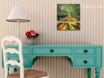 Модульная картина Завиток