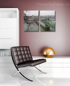Модульная картина Мост