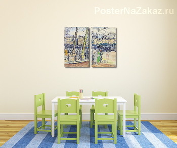 Модульная картина Гайд Парк