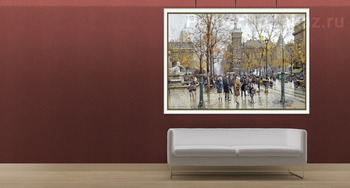 Модульная картина Площадь Шатле