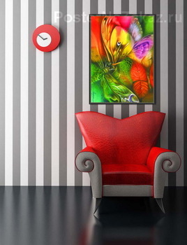 Модульная картина Бабочки