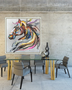 Модульная картина Сказочная лошадь