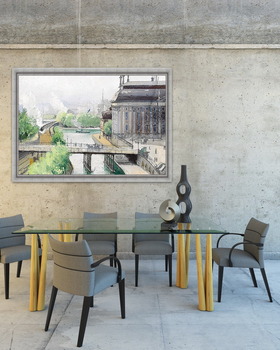 Модульная картина Картина Роса Анны София Палм