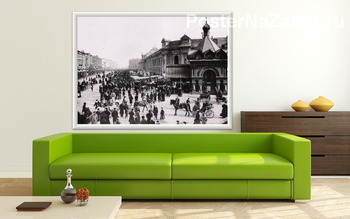 Модульная картина Гостиный двор,1900