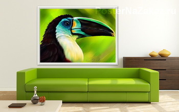 Модульная картина Тукан 