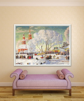 Модульная картина Масленица