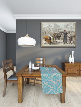 Модульная картина Сенная площадь в санкт Петербурге