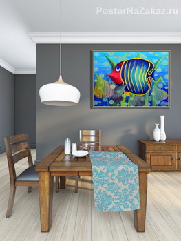 Модульная картина Рыба