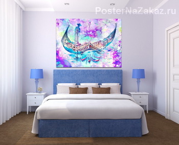 Модульная картина Яркая Венеция