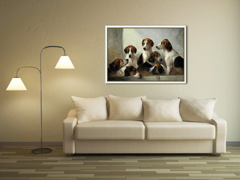 Модульная картина Любимые собаки