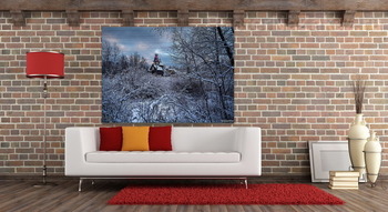 Модульная картина Замок