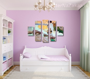 Модульная картина Елена в Кала-де-Сан-Висенте, 1919