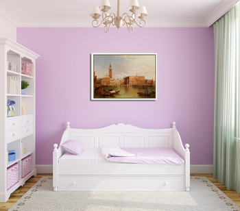 Модульная картина Вид Венеции