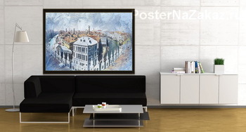 Модульная картина Венецианская панорама 