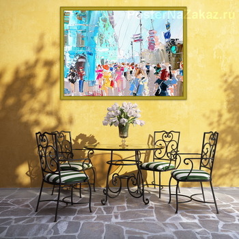 Модульная картина У Гостиного двора