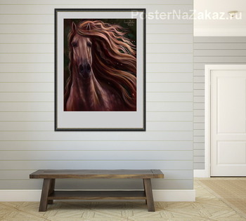 Модульная картина Конь