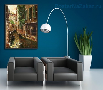 Модульная картина Канал,Венеция