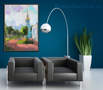 Модульная картина Колокольня