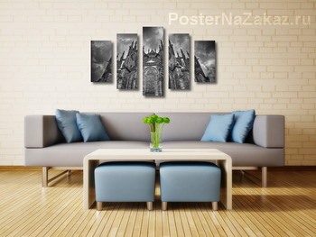 Модульная картина Пражский град