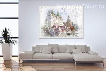 Модульная картина Измайловский Кремль