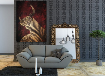 Модульная картина Златоносный