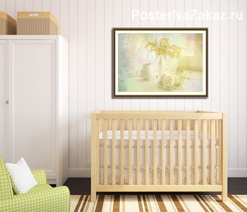 Модульная картина Весенним утром